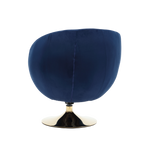 360 Degree Swivel Cuddle Barrel AccentChairs, Round Armchairs with Wide Upholstered, FluffyFabric Chair for Living Room, Bedroom, Office, Waiting Rooms W1539P147082-djyc