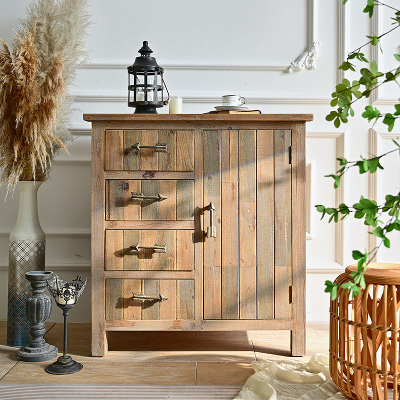 Handcrafted Cedar Wood Cabinet - Durable & Stylish Storage Solution for Your Home fczym-2338