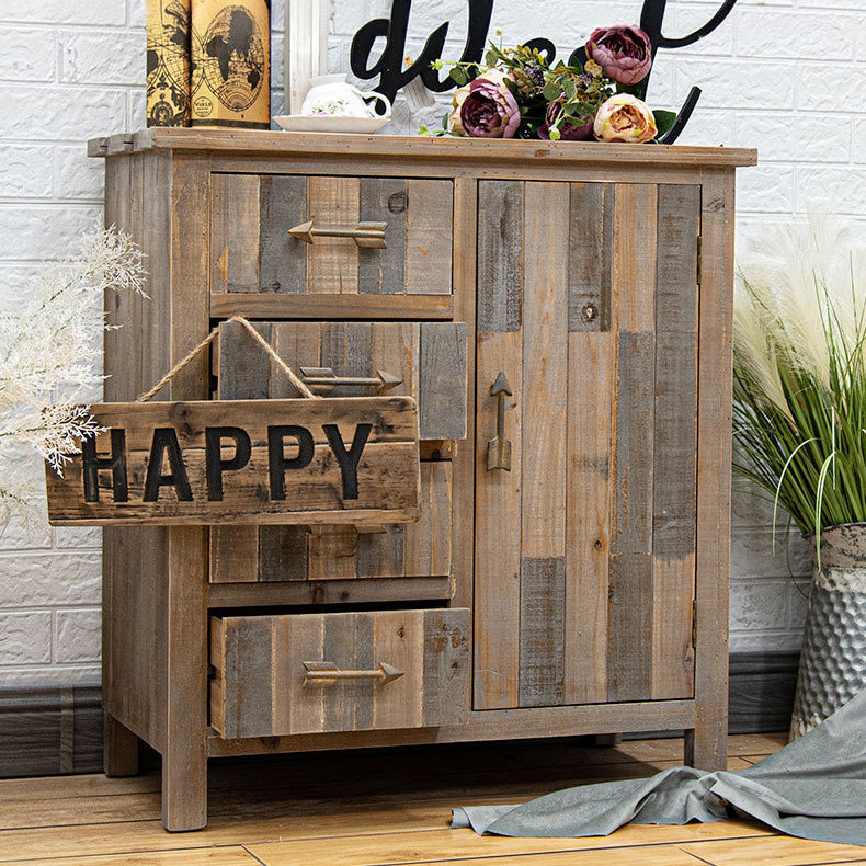 Handcrafted Cedar Wood Cabinet - Durable & Stylish Storage Solution for Your Home fczym-2338