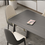 Elegant Faux Leather Dining Chair Set - Modern Comfort and Style fmsf-768