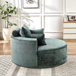 55''L Chenille Sponge single sofa,No Assembly Required,Fluffy Modern Sleeper Chair for Living room, Bedroom, Lounge and Projection Room(Not a swivel chair.) W834P221025-djyc