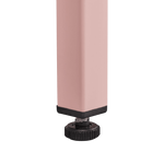 Pink Steel Double Door Cabinet with Handles, With Removable Dividers and Adjustable Height. Suitable for Living Room, Office, Bedroom, Study and Other Places. W328P195208-djyc