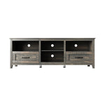 70 Inch Length TV Stand for Living Room and Bedroom, with 2 Drawers and 4 High-Capacity Storage Compartment,Black Pine W881123503-djyc