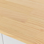 Rolling Mobile Kitchen Island with Solid Wood Top and Locking Wheels,52.7 Inch Width,Storage Cabinet and Drop Leaf Breakfast Bar,Spice Rack, Towel Rack & Drawer (White) WF287035AAW-djyc