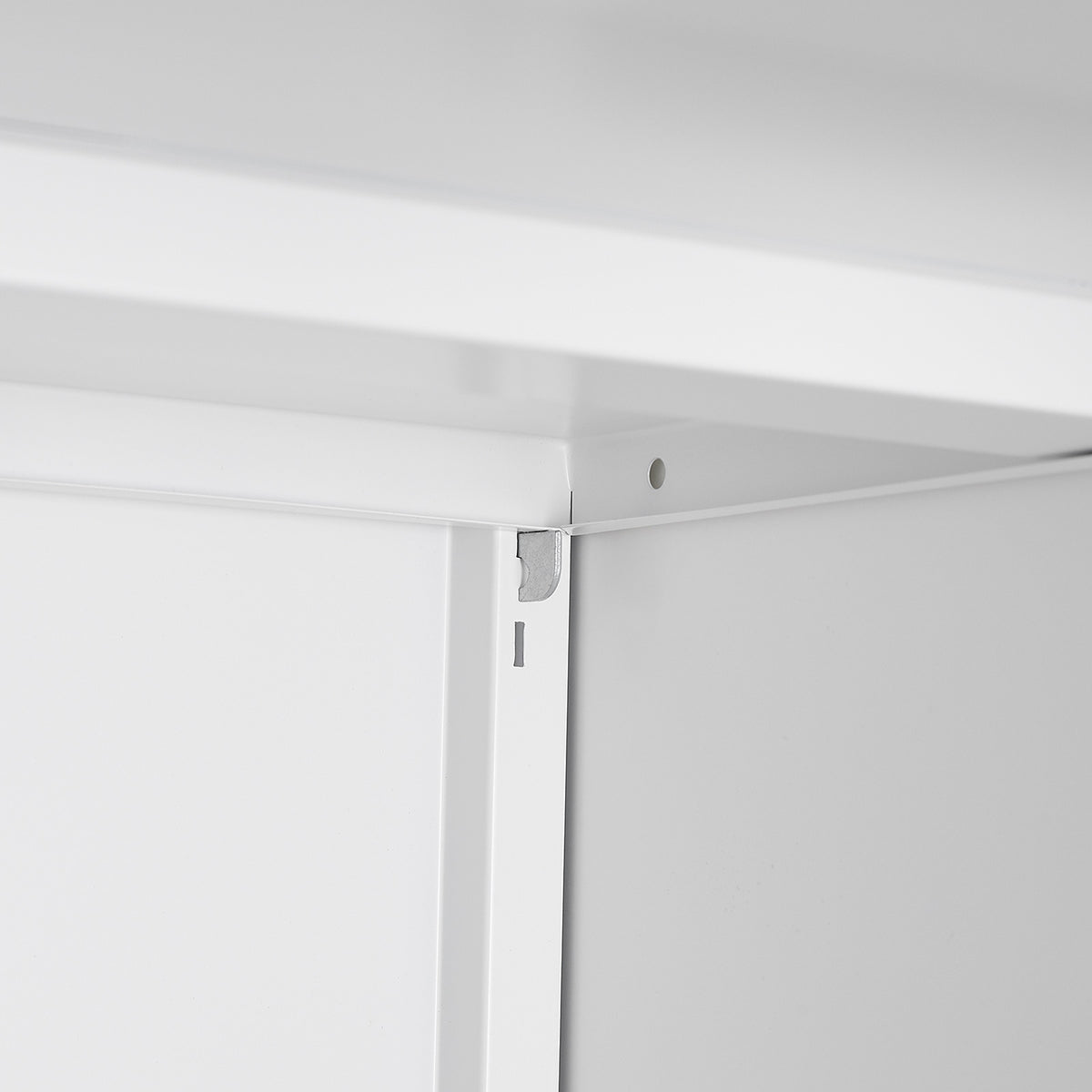 Office furniture Copier Cabinet white 2 door steel copier stand mobile pedestal file Printer Stand W124757932-djyc