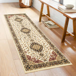 Classic GC_VIN5001 Cream 2 ft. 7 in. x 7 ft. 3 in. Area Rug-B186P452229