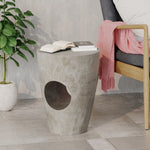 Modern Concrete Outdoor Side Table – Stylish, Durable, and Perfect for Entertaining 69457.00CONRT-djyc