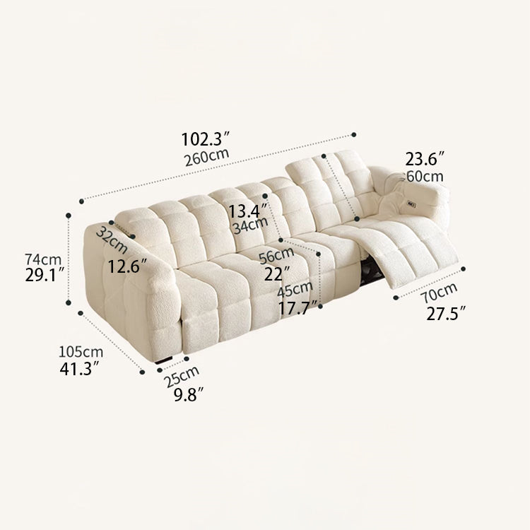 Stylish Multi-Color Sofa with Pine Wood Frame - Beige, Gray, Green, and Blue Options Available hksc-991