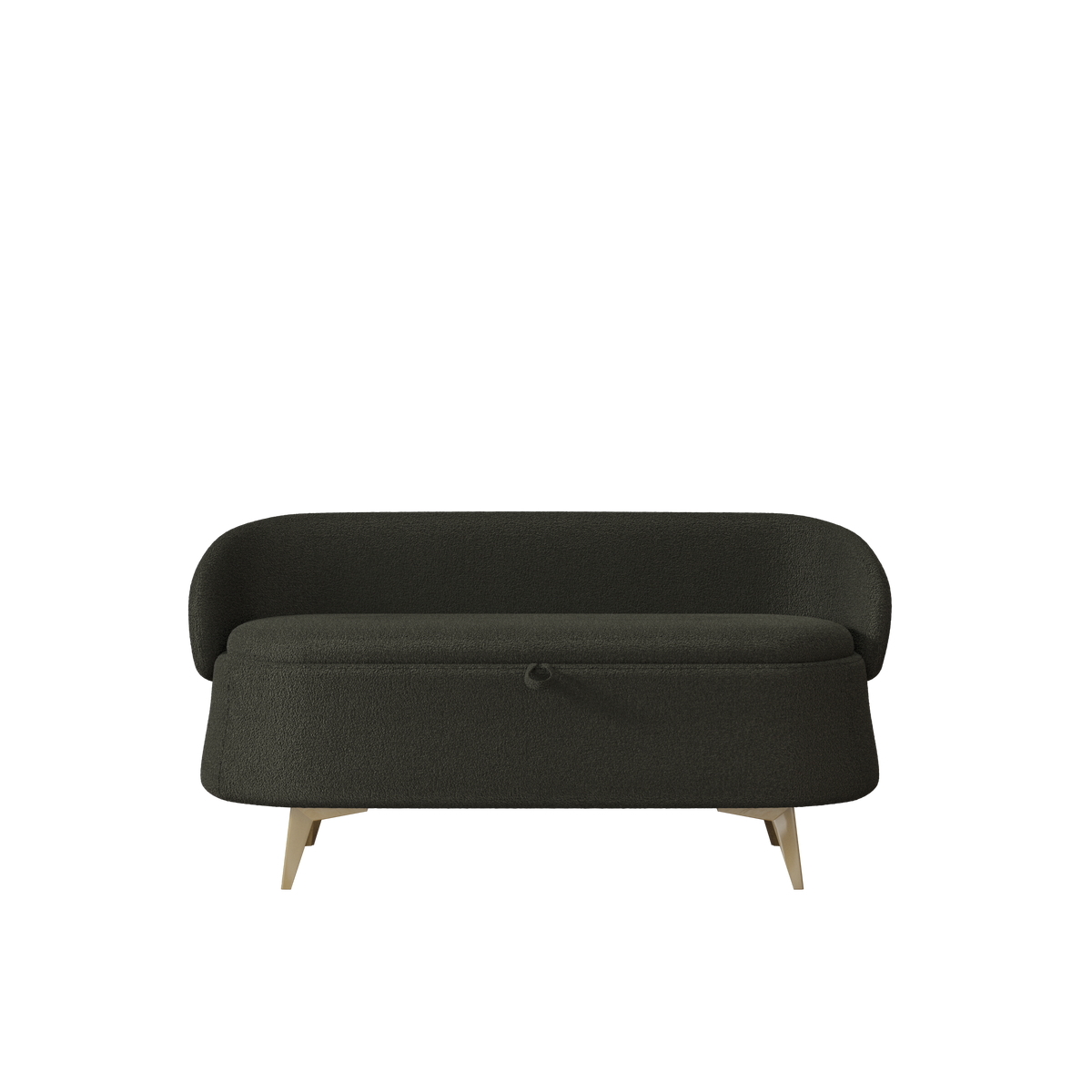 50-Inch Multi-Functional Long Rectangular Bedside Storage Sofa Stool in Teddy Fleece: Dreamy Comfort for Your Fashionable Home W1278122700-djyc