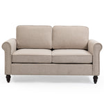 45 inch, 2 Seater Loveseat Sofa, Mid Century Modern Couches for Living Room, Button Tufted Sofa W1955121379-djyc