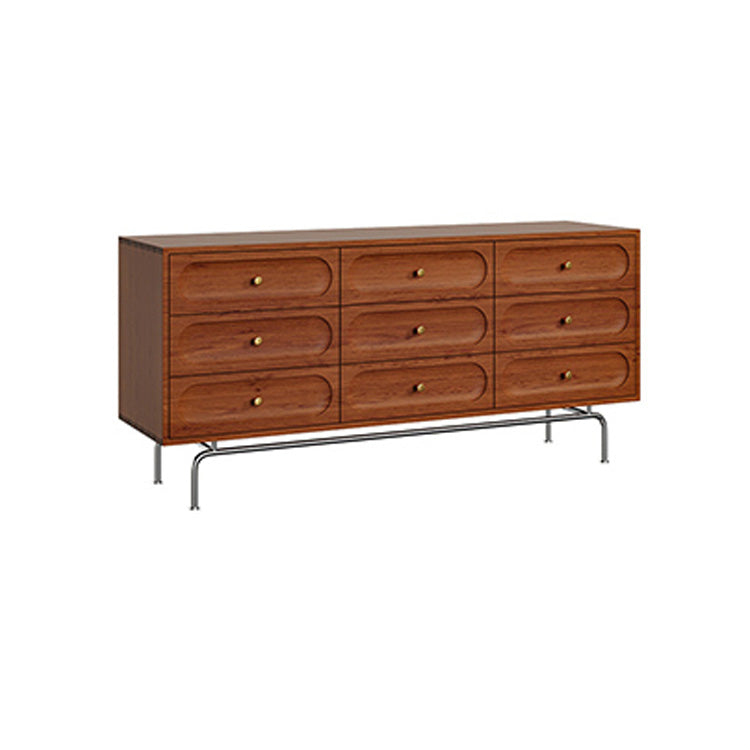 Elegant Solid Wood Cabinet with Sleek Storage Design fyf-2236