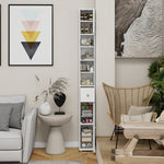 Tall Slim Bathroom Storage Cabinet, 71" Freestanding Bathroom Cabinet with 1 Drawer, 2 Doors and 4 Adjustable Shelves-White W282P154459-djyc