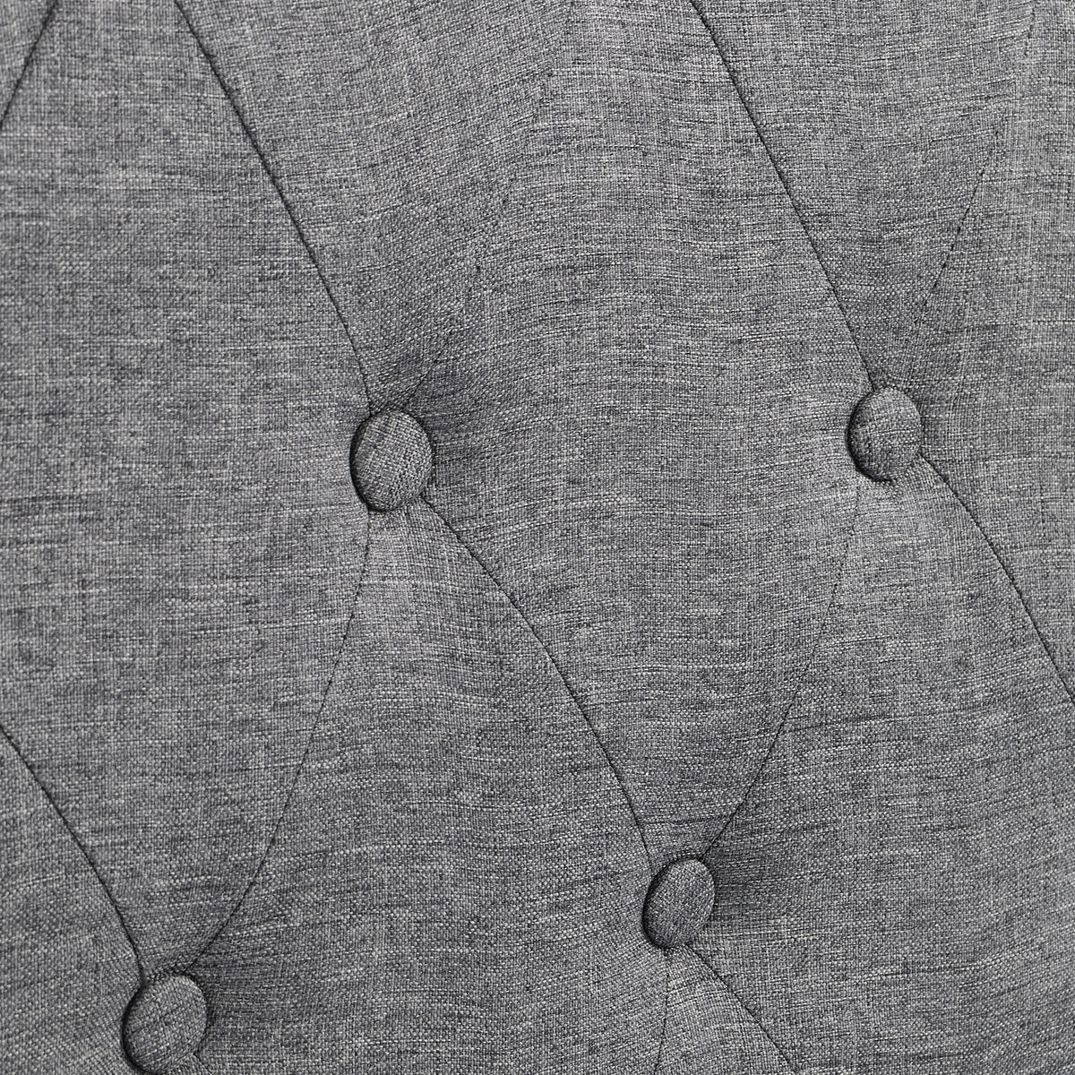 Upholstered Headboard, Adjustable Headboards for King Size Bed, Modern Breathable Fabric with buttons, Adjustable Height from 55.9" to 63.78", Grey Linen W31135907-djyc