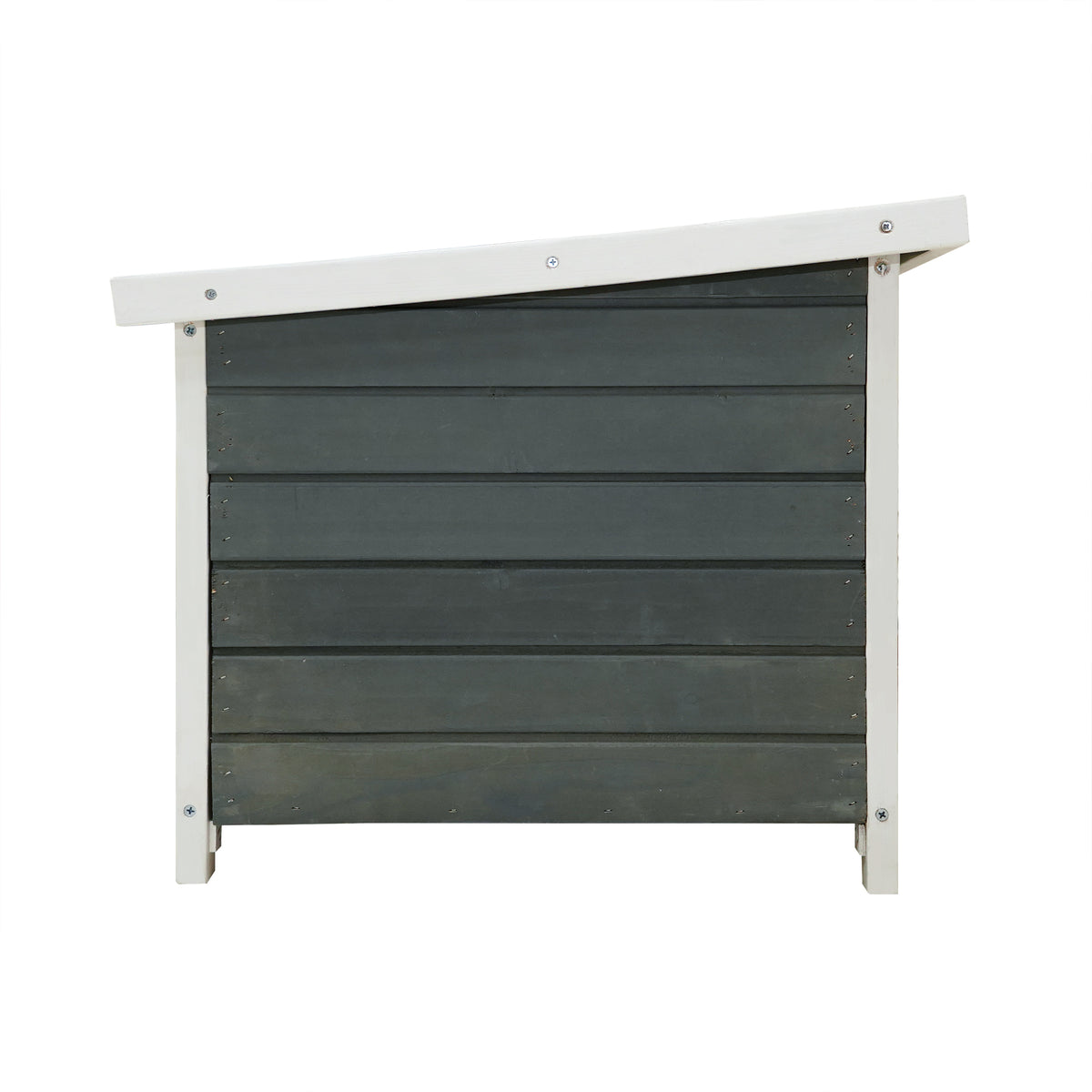 Weatherproofwooden outdoor rabbit hutchLockable Door Openable Top Indoor for Small Animals W21942115-djyc