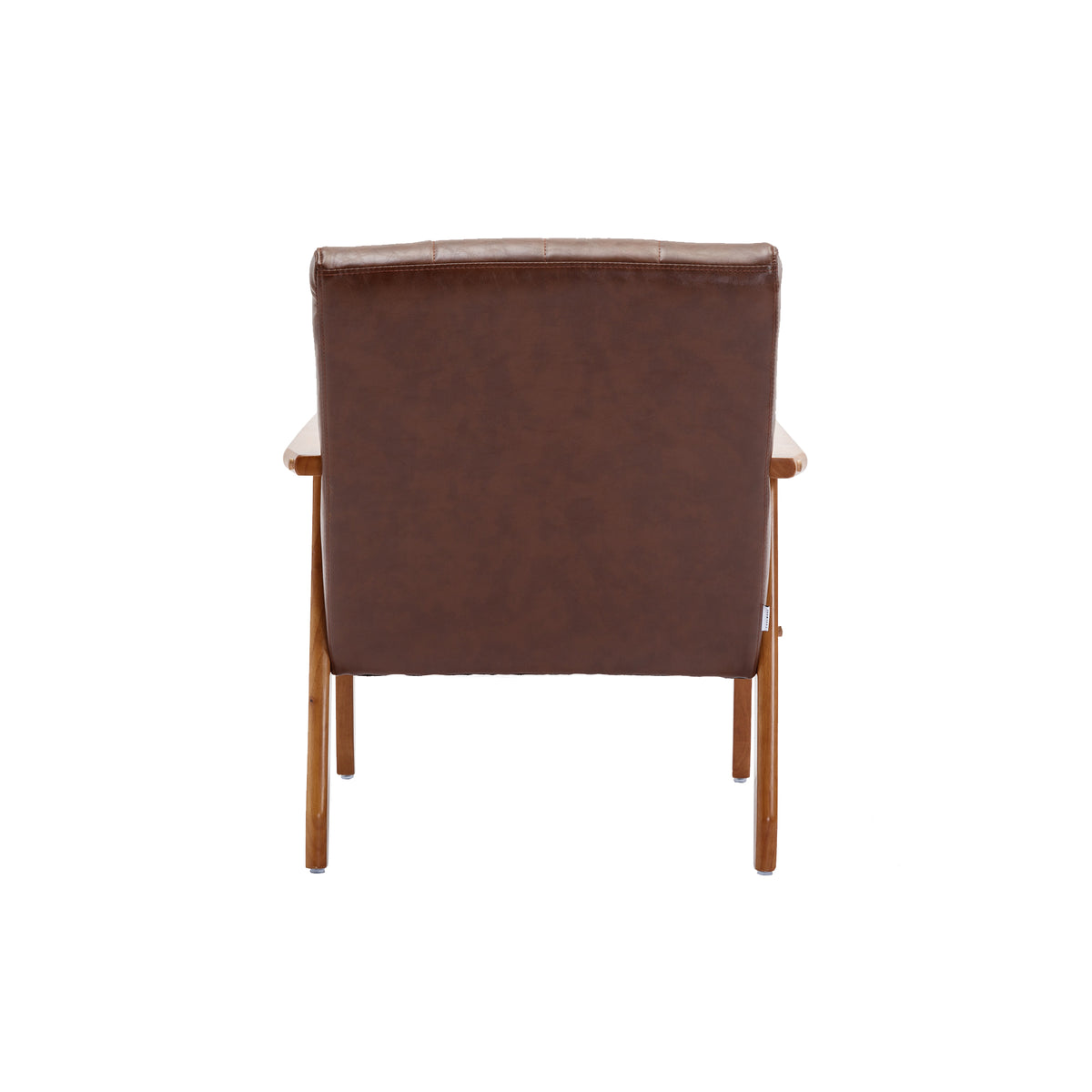 Accent Chairs Set of 2 with Side Table, Mid Century Modern Accent Chair, Wood and Fabric Armchairs Side Chair, Lounge Reading Comfy Arm Chair for Living Room, Bedroom, Office W153982250-djyc