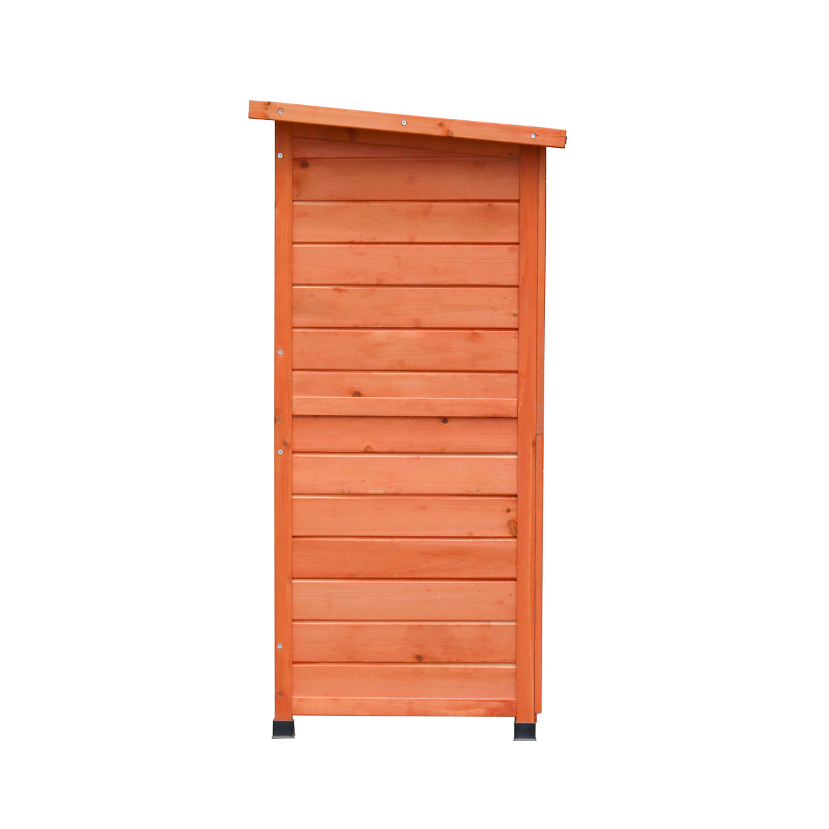 Rabbit Hutch Outdoor, 2-Story Rabbit Cage Indoor with Run, Bunny Cage with 2 Removable No-Leak Trays, Pet Cages with Non-Slip Ramp, Waterproof Roof, Fence, for Small Animals W219106475-djyc