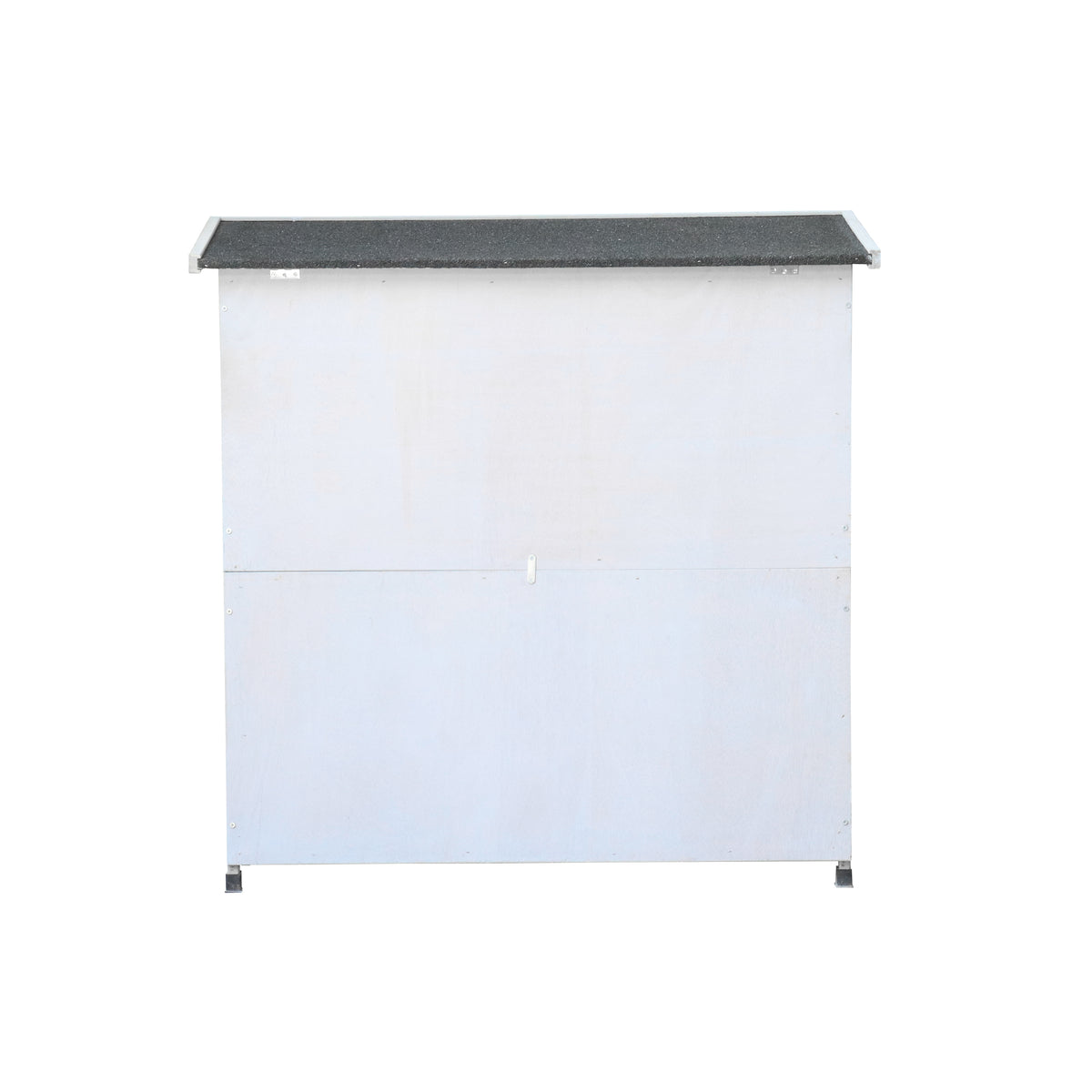 Rabbit Hutch Outdoor, 2-Story Rabbit Cage Indoor with Run, Bunny Cage with 2 Removable No-Leak Trays, Pet Cages with Non-Slip Ramp, Waterproof Roof, Fence, for Small Animals W219106474-djyc