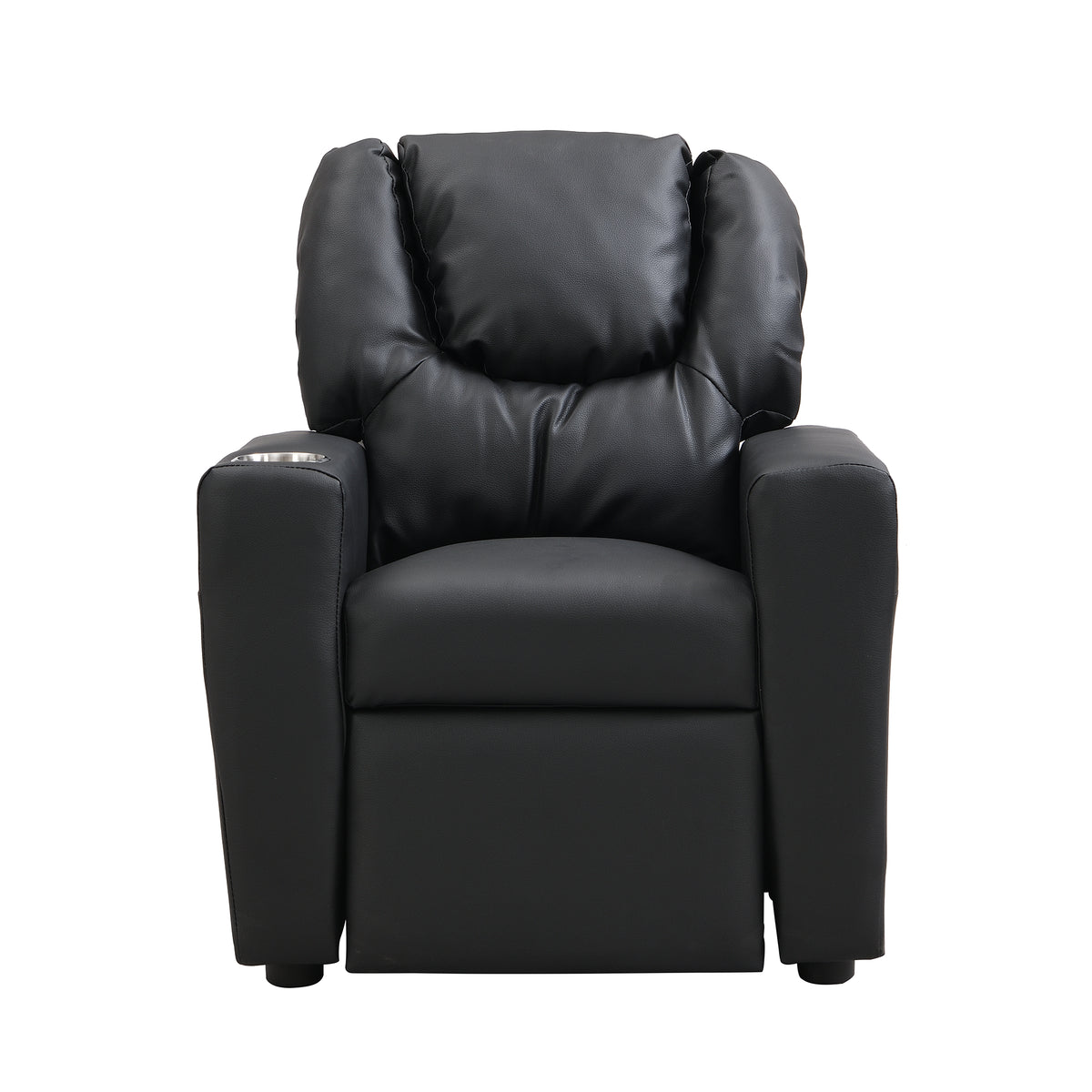 Kids Recliner ChairBlack PVC W214103913-djyc