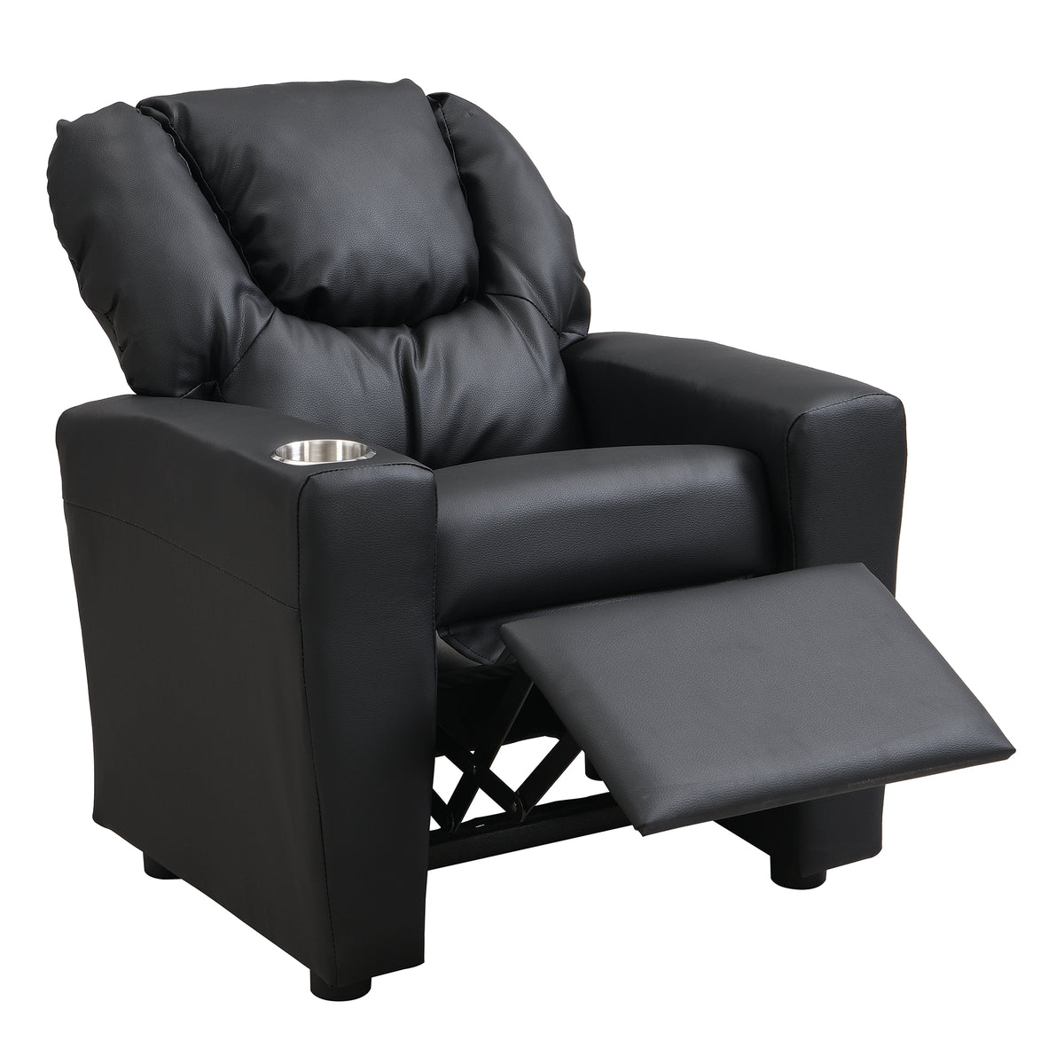 Kids Recliner ChairBlack PVC W214103913-djyc