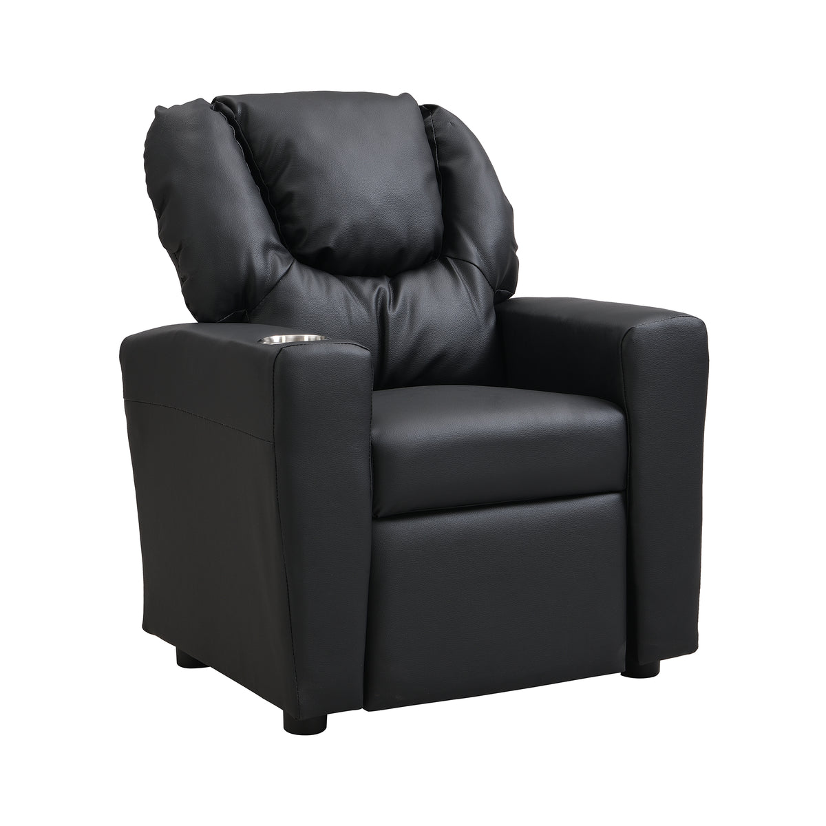 Kids Recliner ChairBlack PVC W214103913-djyc