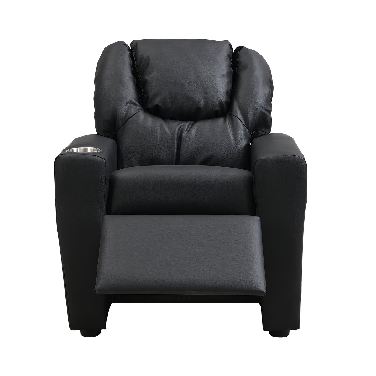 Kids Recliner ChairBlack PVC W214103913-djyc