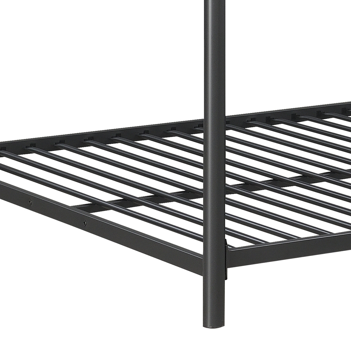 Furniture Triple Bunk Bed, FULL/FULL/FULL, black W311S00038-djyc