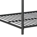 Furniture Triple Bunk Bed, FULL/FULL/FULL, black W311S00038-djyc