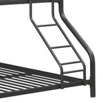 Furniture Triple Bunk Bed, FULL/Twin/FULL, black W311S00037-djyc