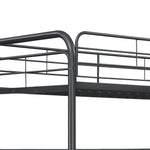 Furniture Triple Bunk Bed, Twin/Twin/Twin, black W311S00036-djyc