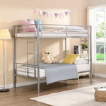 METAL BUNK BED SILVER W311121106-djyc