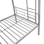 METAL BUNK BED SILVER W311121106-djyc