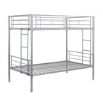 METAL BUNK BED SILVER W311121106-djyc