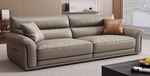 Contemporary Multi-Color Sofa with Leather and Pine Wood Accents hzh-1370