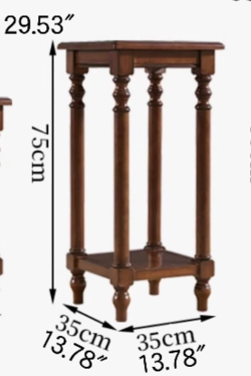 Elegant Solid Wood Storage Rack Set - Versatile and Stylish Furniture Solution hgl-4348