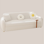 Luxurious Multi-Color Sofa - Perfect Blend of White, Beige, Violet, Light Blue, Green, Gray, and Brown with Oak Wood Coir Down fxl-963