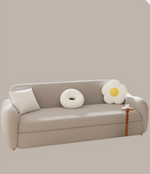 Luxurious Multi-Color Sofa - Perfect Blend of White, Beige, Violet, Light Blue, Green, Gray, and Brown with Oak Wood Coir Down fxl-963