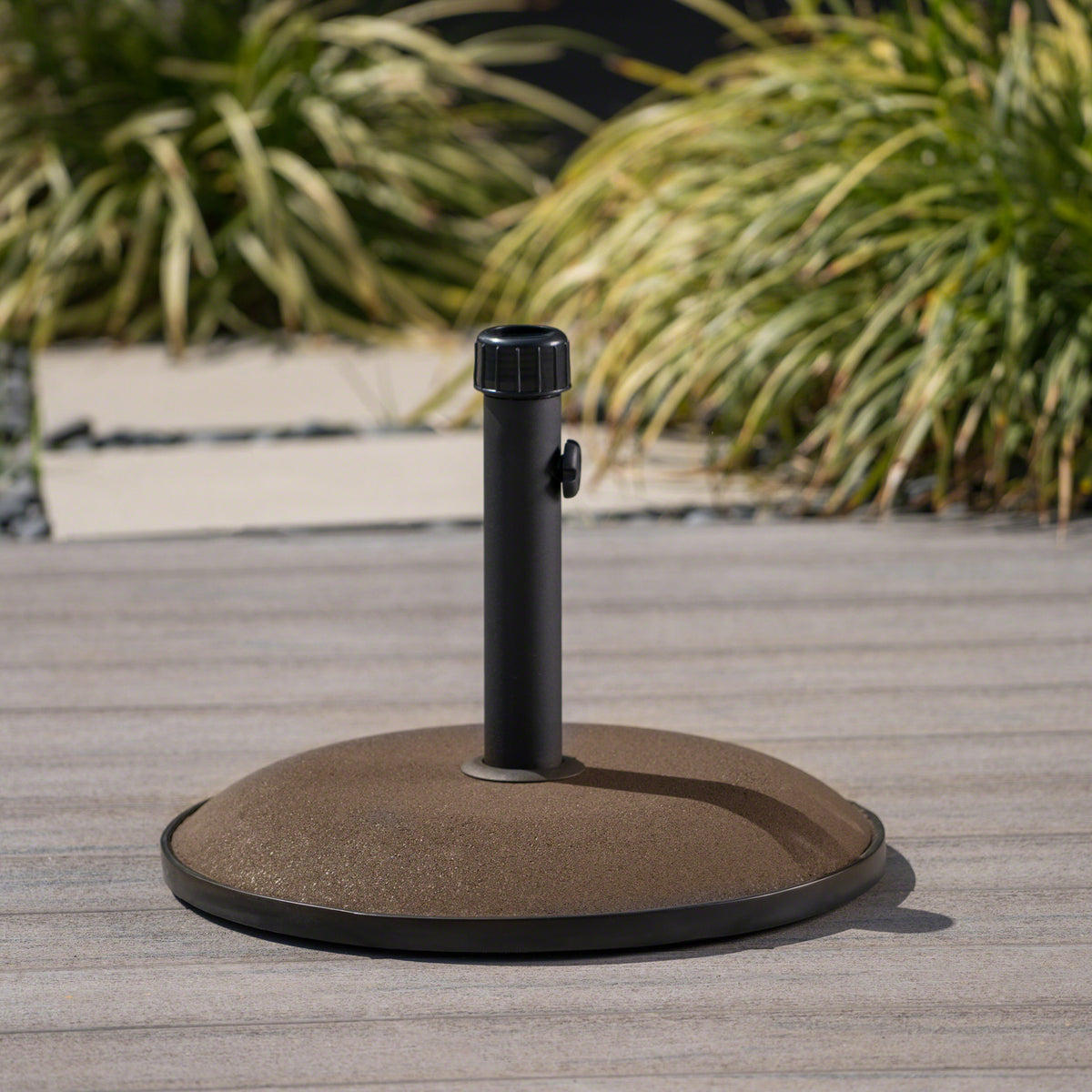 Durable Concrete Umbrella Base for Small Umbrellas – Stylish, Stable Support for Outdoor Relaxation 54757.00BRN-djyc