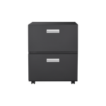 Office furniture Copier Cabinet black 2 door steel copier stand mobile pedestal file Printer Stand W1247P160443-djyc