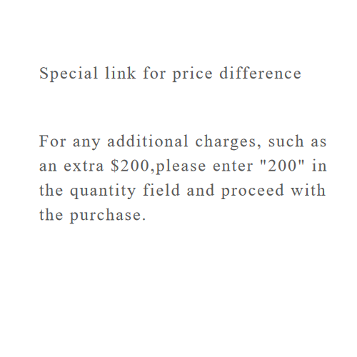 Special link for price difference