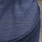 Ottoman, multi-functional combination set table Ottoman, combination of Ottoman and table, with drum stool, with storage space-Dark Blue W487P243608-djyc