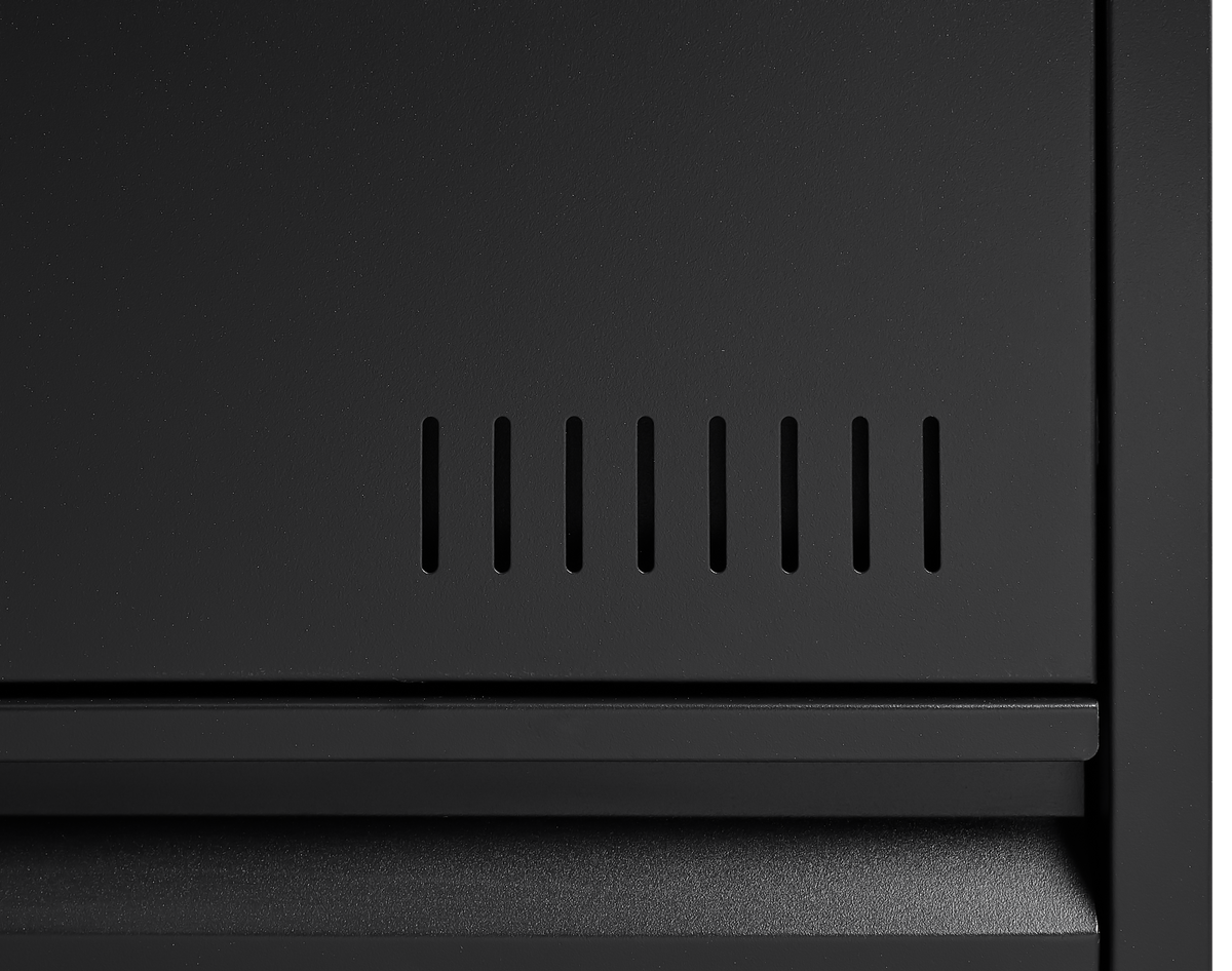 2 Drawer Metal Lateral File Cabinet with Lock,Office Vertical Files Cabinet for Home Office/Legal/Letter/A4,Locking Metal File Cabinet,Assembly Required (Black,with 2 Drawer) W1247P160450-djyc