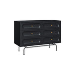 Elegant Solid Wood Cabinet with Sleek Storage Design fyf-2236