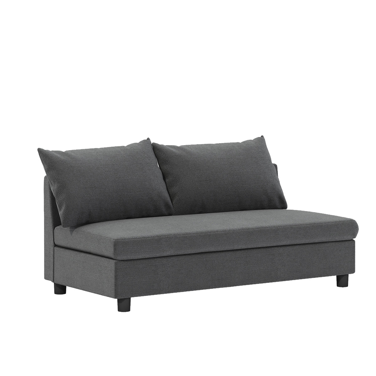 Modular Piece--Loveseat, Part of Sectional sofa,Chenille,Minimalist Style,2 Colors,Not for Separate Use N723P228103E-djyc