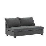 Modular Piece--Loveseat, Part of Sectional sofa,Chenille,Minimalist Style,2 Colors,Not for Separate Use N723P228103E-djyc