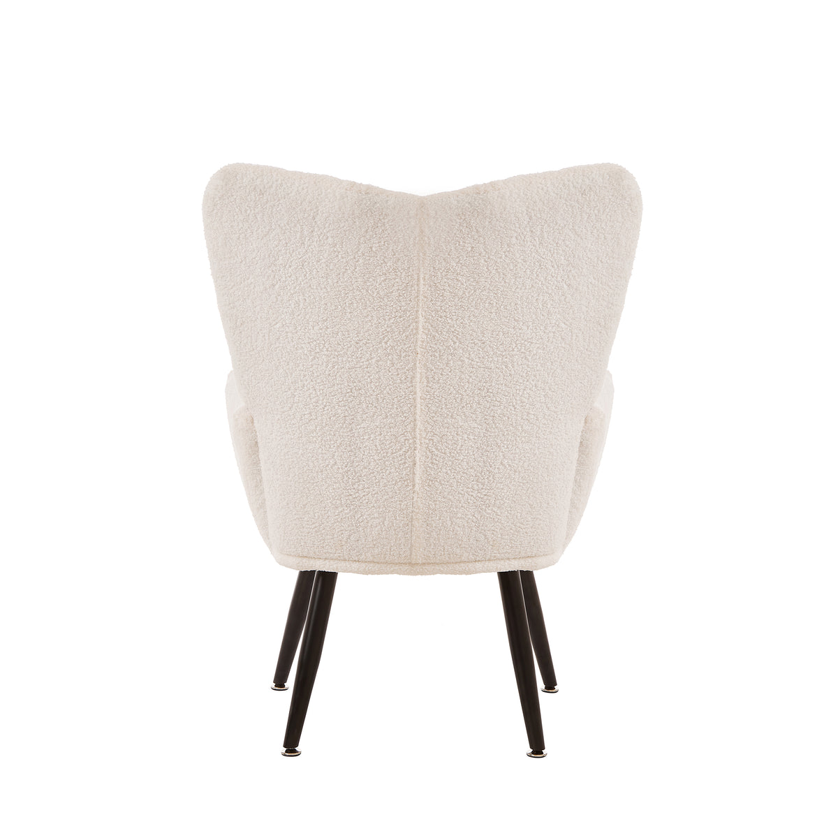 Modern Single Sofa Armchair with High Backrest Comfy Reading Chair for Small Spaces/Living Room/Bedroom/Apartment (COLOR:WHITE) W1669P175501-djyc