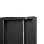 Metal Storage Cabinet with Locking Doors and Adjustable Shelf, Folding Filing Storage Cabinet , Folding Storage Locker Cabinet for Home Office,School,Garage, Black W124747827-djyc