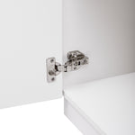 K&K 82.7 inch Kitchen Island with Extendable Dining Table for 4-6 Person,Two-tone Kitchen Table with Double-sized Storage, Power Outlet, Kitchen island with Storage 2 Drawers 2 Side Open Shelves,White N707S000010W-djyc