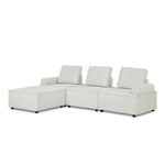 L-Shape Modular Sectional Sofa, DIY Combination, Chenille W487S00185-djyc