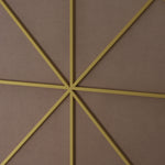 Wall Mirror 42 Inch Gold Circular Mirror Metal Framed Mirror Round Vanity Mirror Dressing Mirror, for Bathroom, Living Room, Bedroom Wall Decor W143570514-djyc