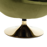 360 Degree Swivel Cuddle Barrel AccentChairs, Round Armchairs with Wide Upholstered, FluffyFabric Chair for Living Room, Bedroom, Office, Waiting Rooms W1539P147083-djyc